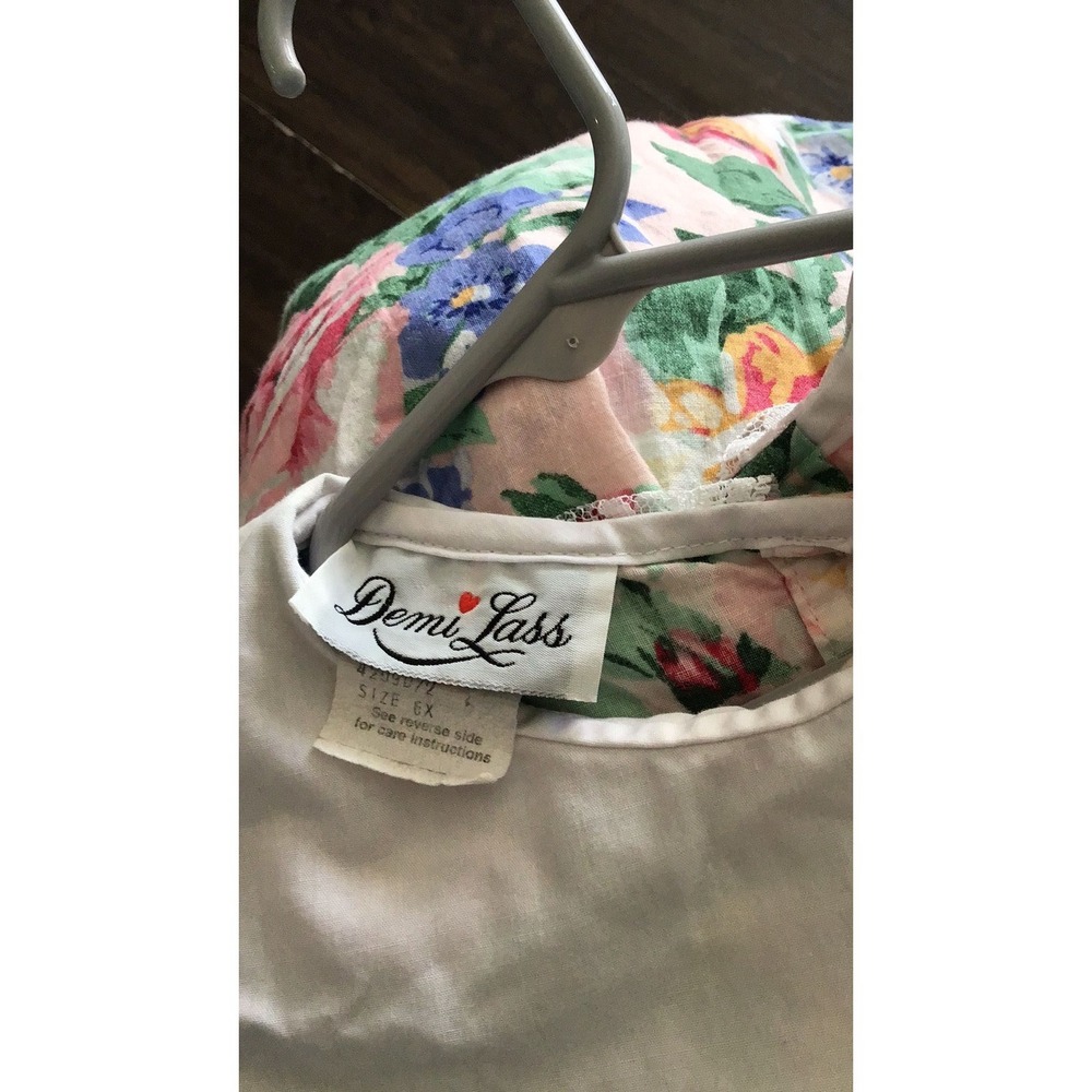 A50. 6x Demi lass Floral dress - Picture 3 of 3